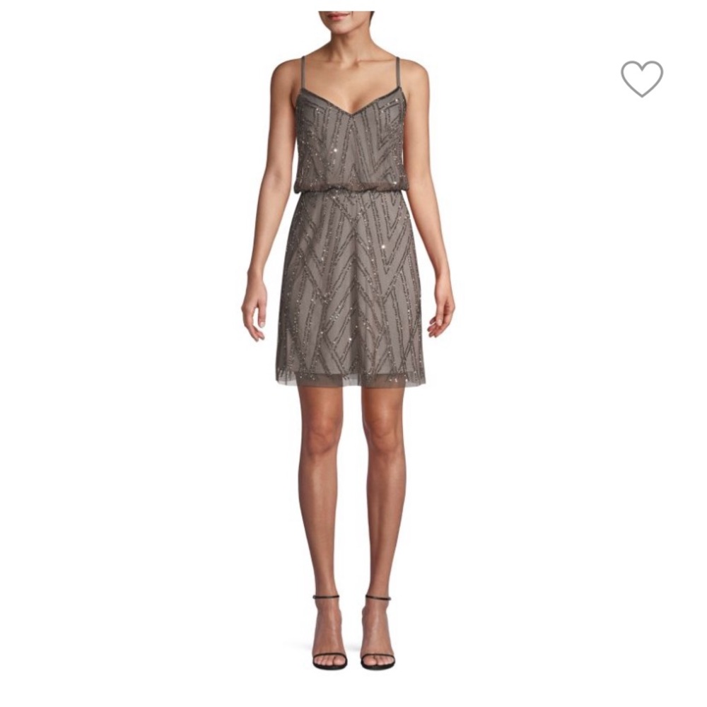 Adrianna Papell beaded dress
